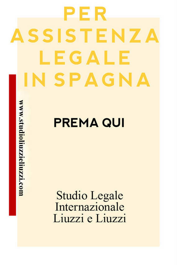 Aree di attività in Spagna dello Studio legale Internazionale Liuzzi e Liuzzi